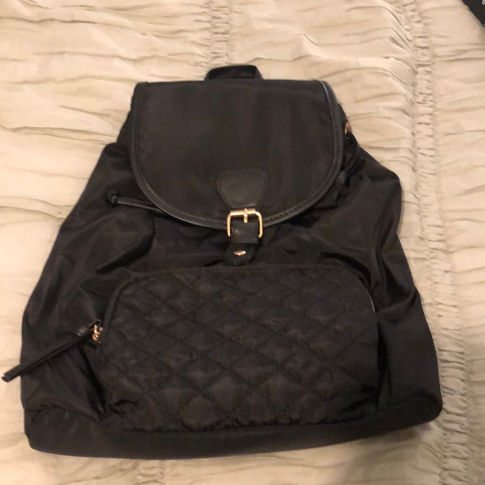 Black fancy backpack